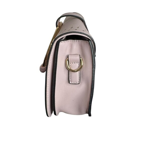 Marc New York Andrew Marc Pink Crossbody Bag with Gold Ring Handle – 7"x8" - Picture 8 of 10